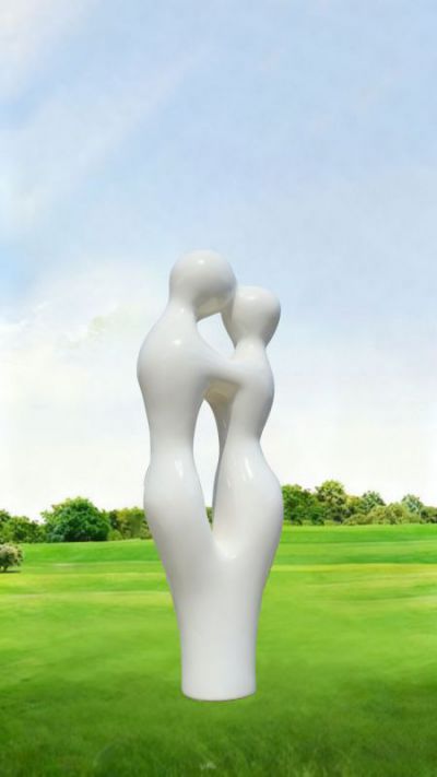 情侣人物雕塑 (1)