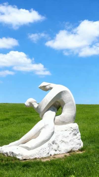 情侣人物雕塑 (9)