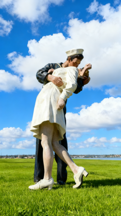 情侣人物雕塑 (13)