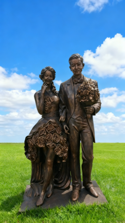 情侣人物雕塑 (15)