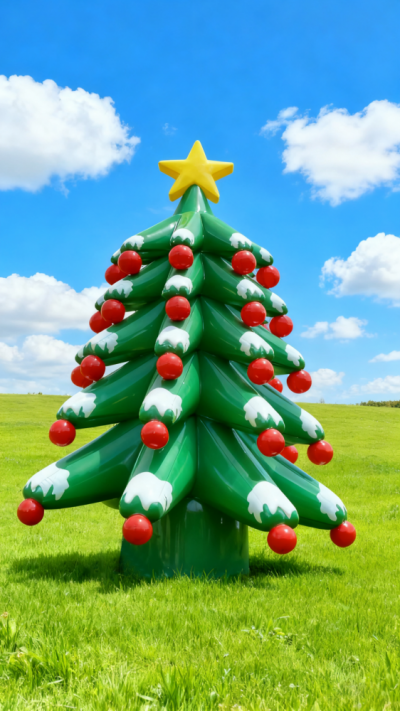 圣诞树雕塑
