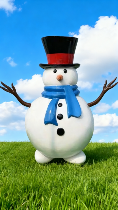 圣诞主题雕塑 (15)